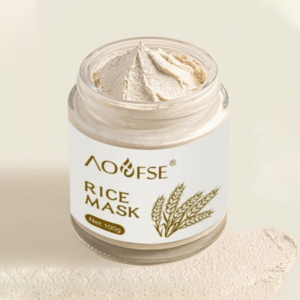 Vegan Organic Rice Face Mask